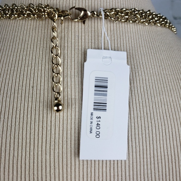 Lydell NYC statement choker blue stone - Picture 5 of 5